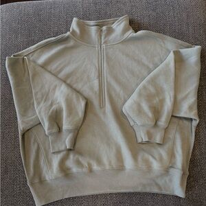 Abercrombie & Fitch Light Green Sweater